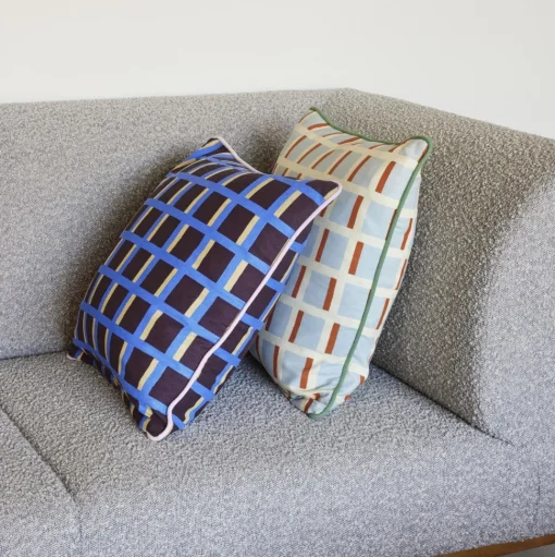 Hübsch Moment Sofa 3 Seater Stor Grå/Natur