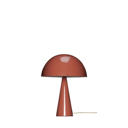 Hübsch Mush Bordlampe Mini Rødbrun/Sand
