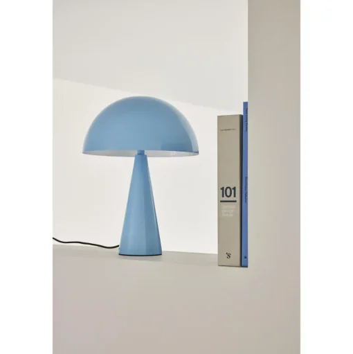 Hübsch Mush Bordlampe Mini Lyseblå