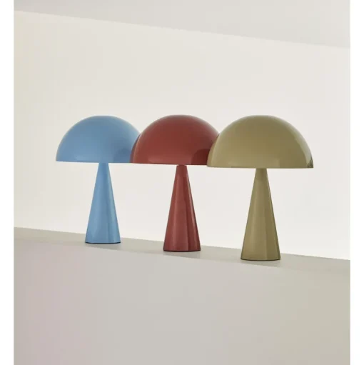 Hübsch Mush Bordlampe Mini Lyseblå