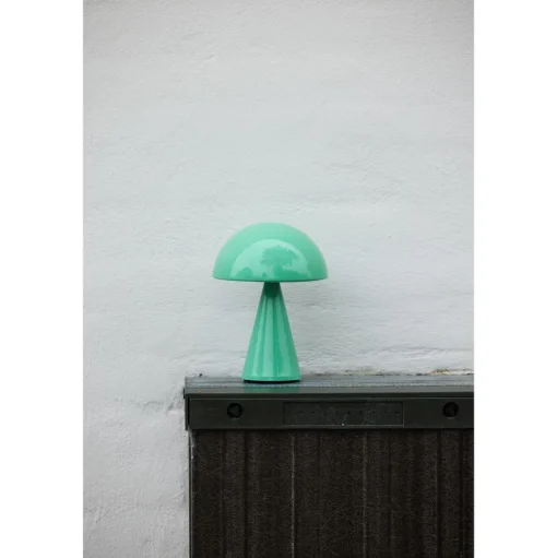 Hübsch Mush Transportabel Lampe Grøn
