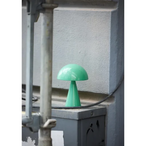 Hübsch Mush Transportabel Lampe Grøn