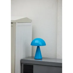 Hübsch Mush Transportabel Lampe Blå