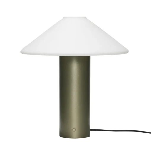 Hübsch Orbit Bordlampe Mørkegrøn