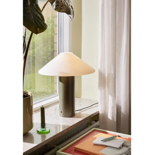 Hübsch Orbit Bordlampe Mørkegrøn