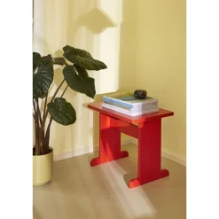 Hübsch Play Sidebord Rød