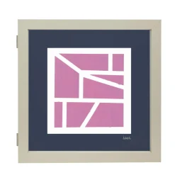 Hübsch Plex Ramme 50x50 Sand