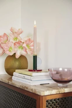 Hübsch Radiant Skåle Beige/Rosa/Grøn Sát af 3
