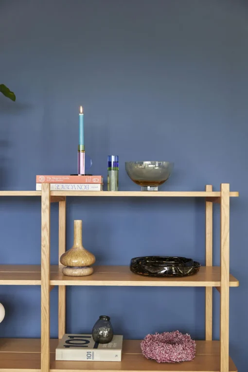 Hübsch Radiant Skåle Beige/Rosa/Grøn Sát af 3
