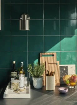 Hübsch Radiant Skåle Beige/Rosa/Grøn Sát af 3