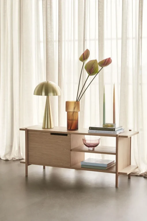 Hübsch Radiant Skåle Beige/Rosa/Grøn Sát af 3