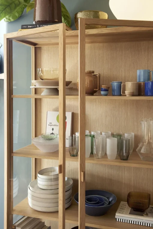 Hübsch Radiant Skåle Beige/Rosa/Grøn Sát af 3
