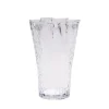 Hübsch Ruffle Vase Klar