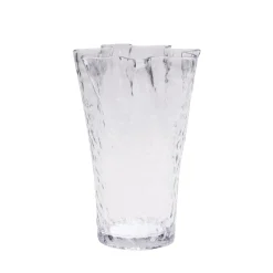 Hübsch Ruffle Vase Klar