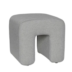 Hübsch Sculpture Puf Mørkegrå