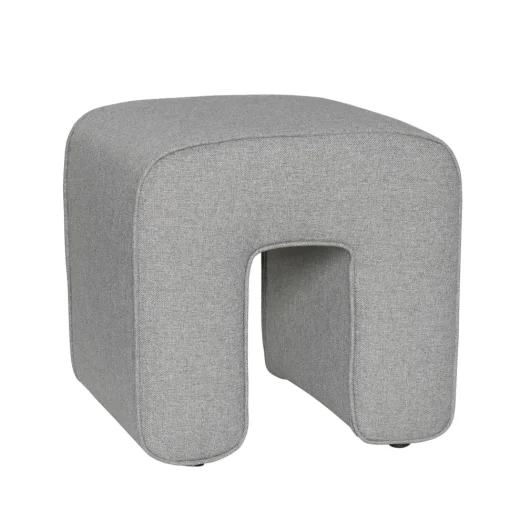 Hübsch Sculpture Puf Mørkegrå
