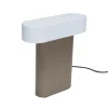 Hübsch Sleek Bordlampe Brun/Lysegrå