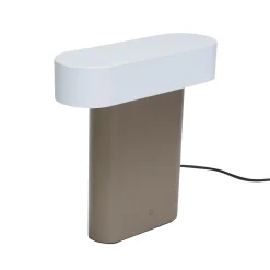 Hübsch Sleek Bordlampe Brun/Lysegrå
