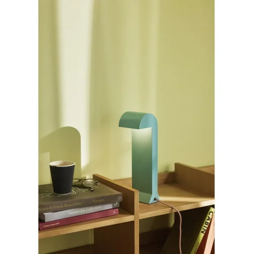 Hübsch Soothe Bordlampe Lysegrå