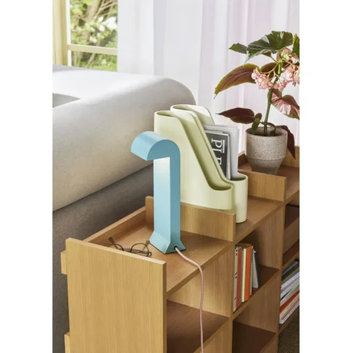 Hübsch Soothe Bordlampe Turquiose