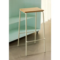 Hübsch Stilt Barstol Sort