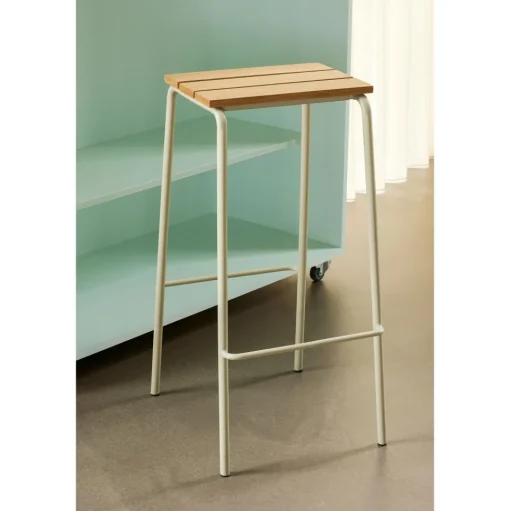 Hübsch Stilt Barstol Sort
