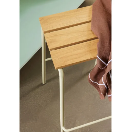 Hübsch Stilt Barstol Sort