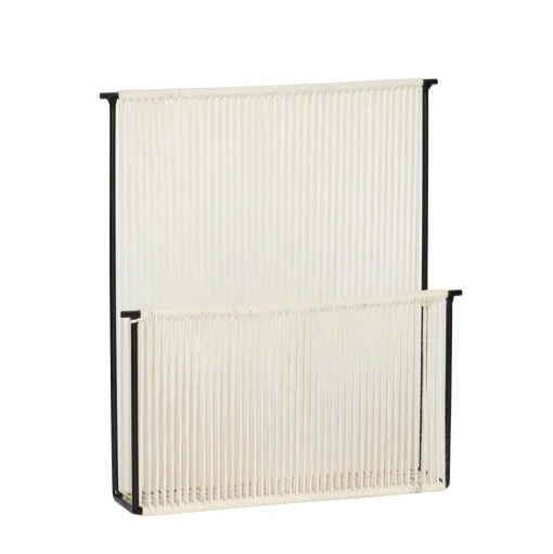 Hübsch String Vágmagasinholder Sort/Hvid