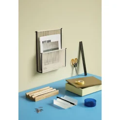 Hübsch String Vágmagasinholder Sort/Hvid