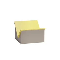 Hübsch Tick Magasinholder Sand/Gul