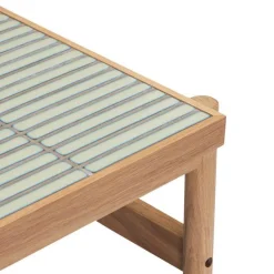 Hübsch Tile Sidebord Mint/Natur