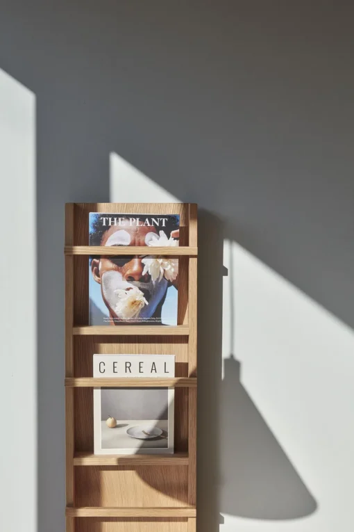 Hübsch Vertigo Magasinholder Natur