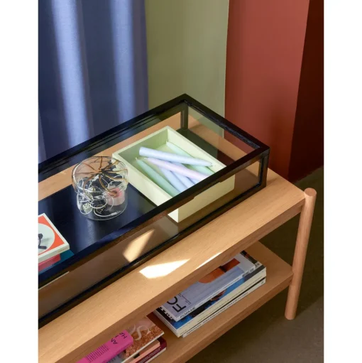 Hübsch View Display Kasse Stor Sort