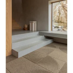 Heymat Vertical & Circular Dørmåtte Zen Beige