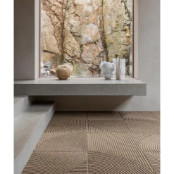 Heymat Vertical & Circular Dørmåtte Zen Beige