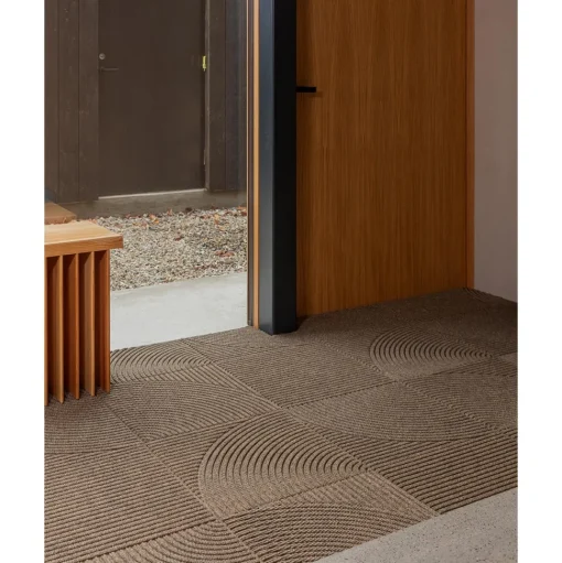 Heymat Vertical & Circular Dørmåtte Zen Beige