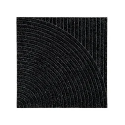 Heymat Vertical & Circular Dørmåtte Zen Black