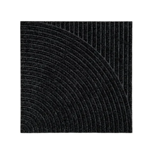 Heymat Vertical & Circular Dørmåtte Zen Black