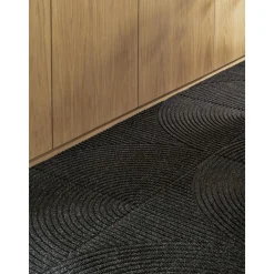 Heymat Vertical & Circular Dørmåtte Zen Black