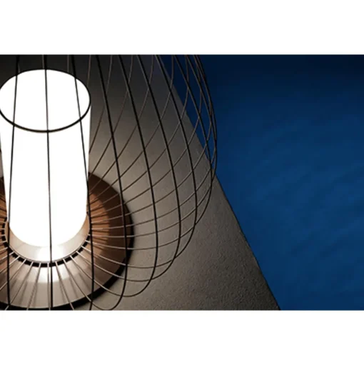 Karman Cell GulvlampeØ84 Glossy White