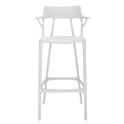 Kartell A.I. Barstol H75 Hvid