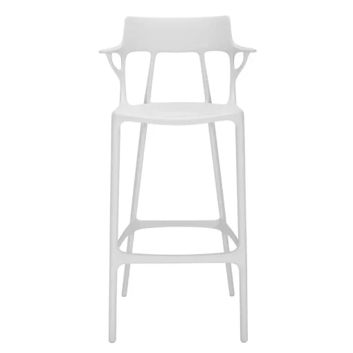 Kartell A.I. Barstol H75 Hvid