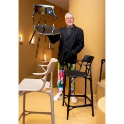 Kartell A.I. Barstol H75 Hvid