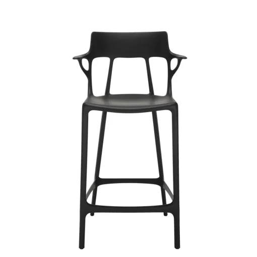 Kartell A.I. Barstol H65 Sort