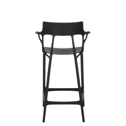 Kartell A.I. Barstol H65 Sort