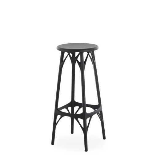 Kartell A.I. Light Skammel H75 Sort