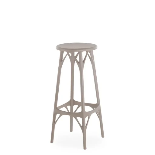 Kartell A.I. Light Skammel H75 Grå