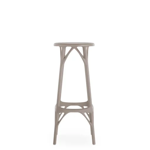 Kartell A.I. Light Skammel H75 Grå