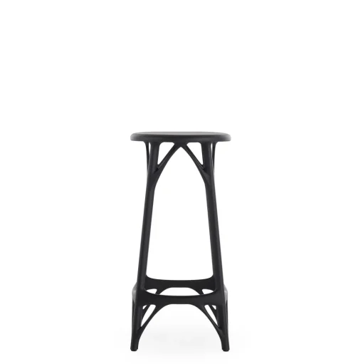 Kartell A.I. Light Skammel H65 Sort