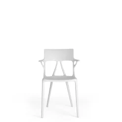 Kartell A.I. Spisebordsstol Hvid